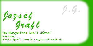 jozsef grafl business card